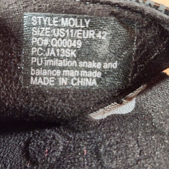 Orthaheel Molly Orthotic Slide Sandals Womens Size 11 EUR 42 Black - Picture 9 of 11